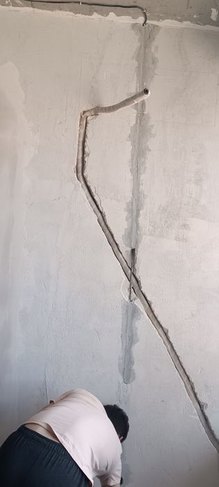 Установка кондиционеров два этапа