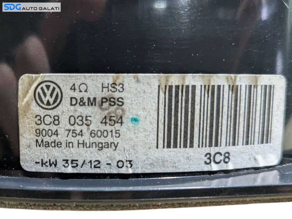 Boxa Difuzor Audio Usa Portiera Stanga Fata Volkswagen Passat B7 2010 - 2015 Cod 3C8035454 [L8460]