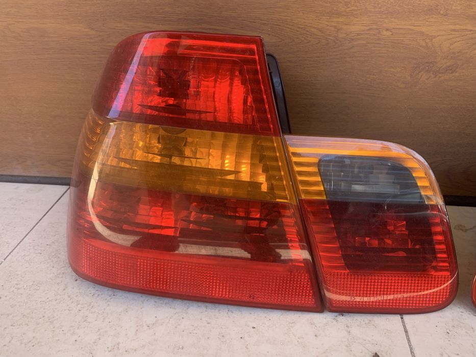 Оригинални стопове БМВ Е46 седан фейслифт стоп ляв десен М пакет оптик