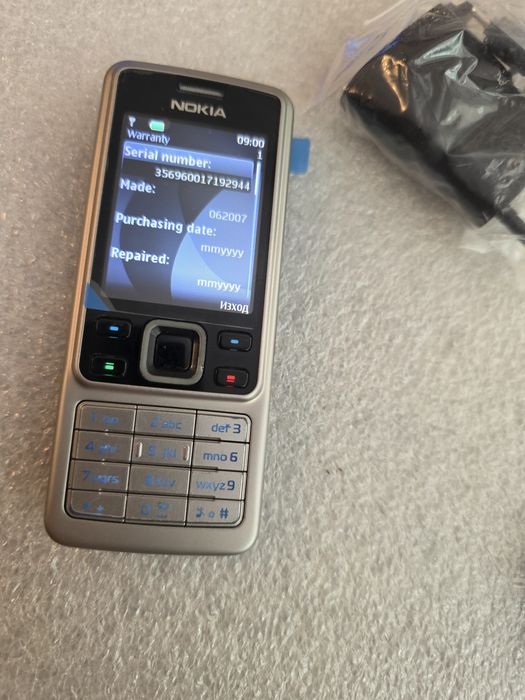 6300 Nokia Нов Силвер