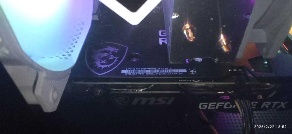 Unitate Gaming R5 3600/16gb/RTX 3050 8GB/480GB SSD