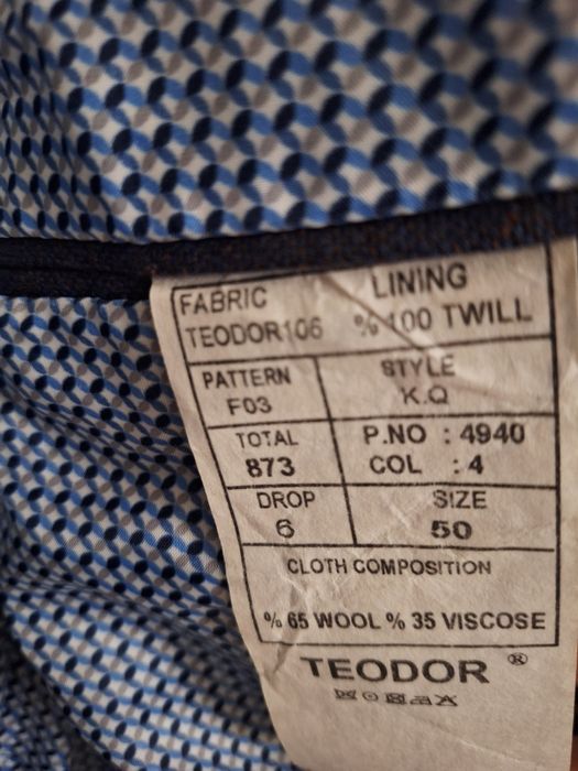 Мъжко сако Теодор,номер 50