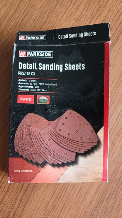 Делта/триъгълна виброшлайф машина ; Delta Sander / Triangular Sander Domotec