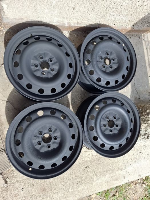 Продавам 4 броя железни джанти 5x100 16 цола 6,5 J *ц.о 56,1 мм
