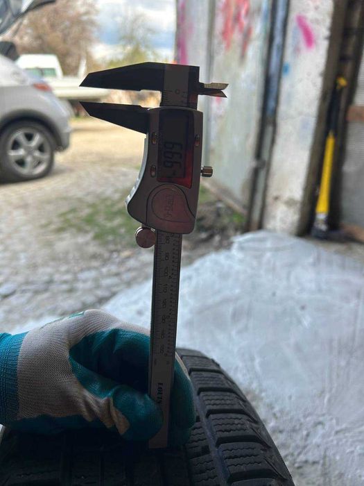 всесезони гуми R16 дот 22, 2бр - 6,66мм