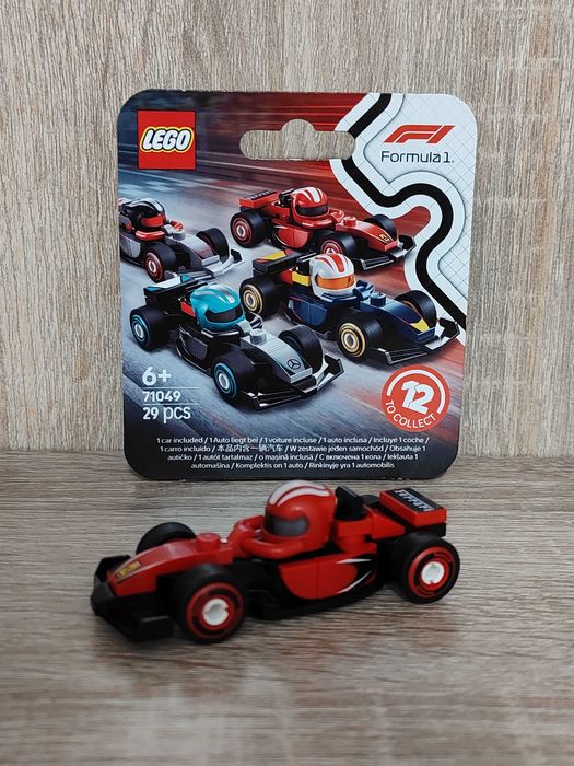 Lego Mini FIg Formula 1 - garantat Ferrari