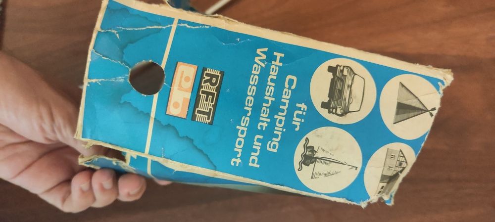 Lampa de camping DDR anii 70!