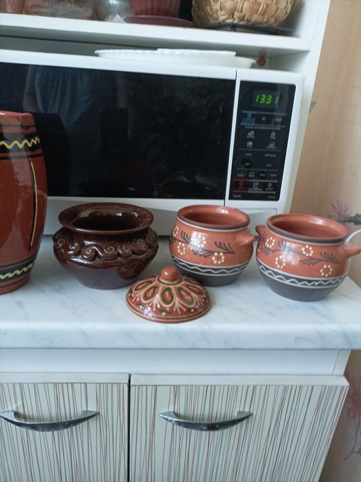 Кувшин горшочки вазочка