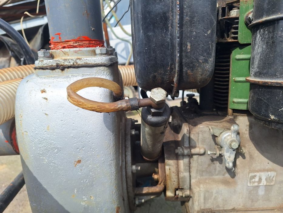 Едноцилиндрова дизелова помпа за вода