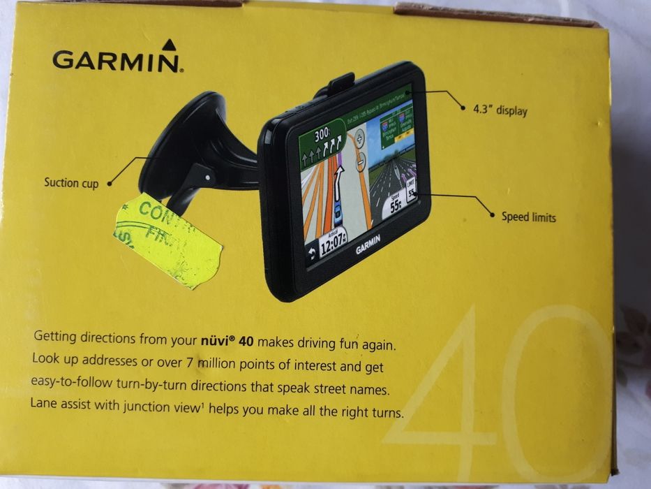 GPS Garmin SUA nuvi 40