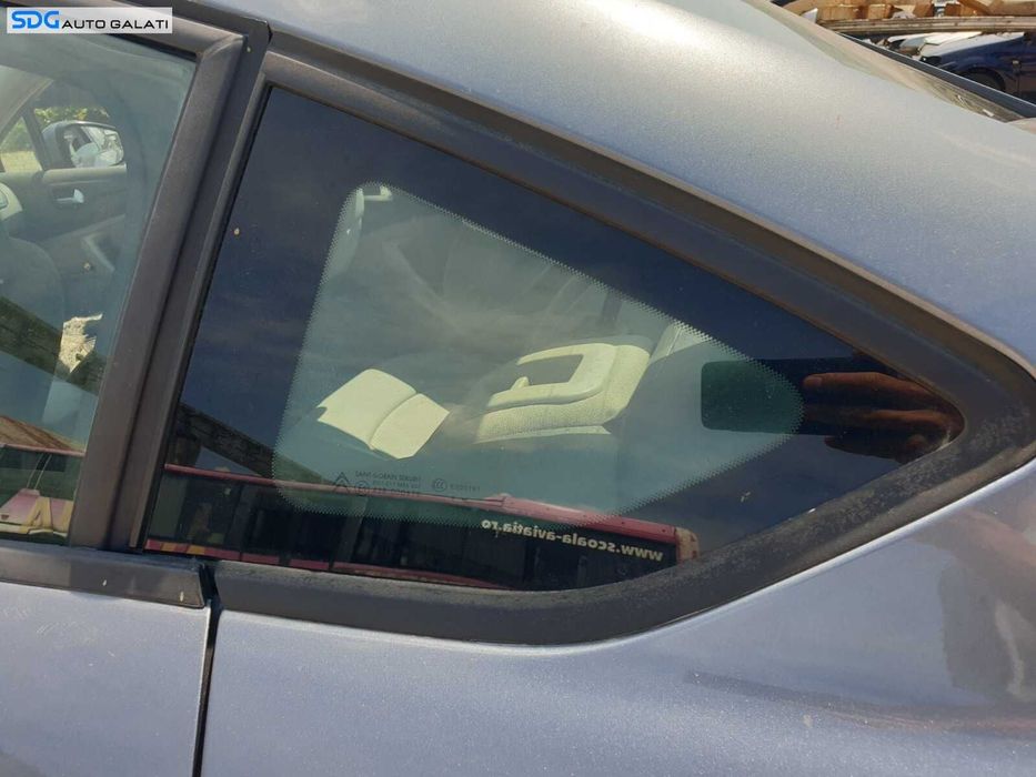 Geam Sticla Fix de pe Aripa Caroserie Stanga Spate Citroen C5 Berlina Sedan 2008 - 2017 [C1309]