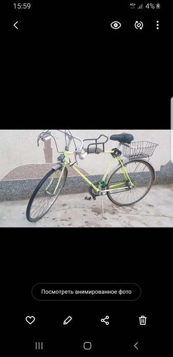 Велосипед спорт шосейный