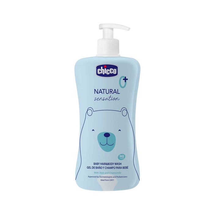 Шампунь-гель Chicco Natural Sensation 0м+ 500 мл