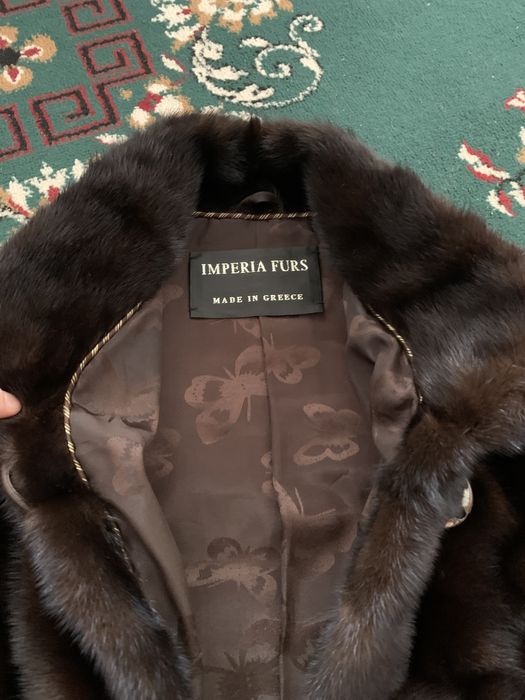 Haina blana naturala vizon / nurca S/M