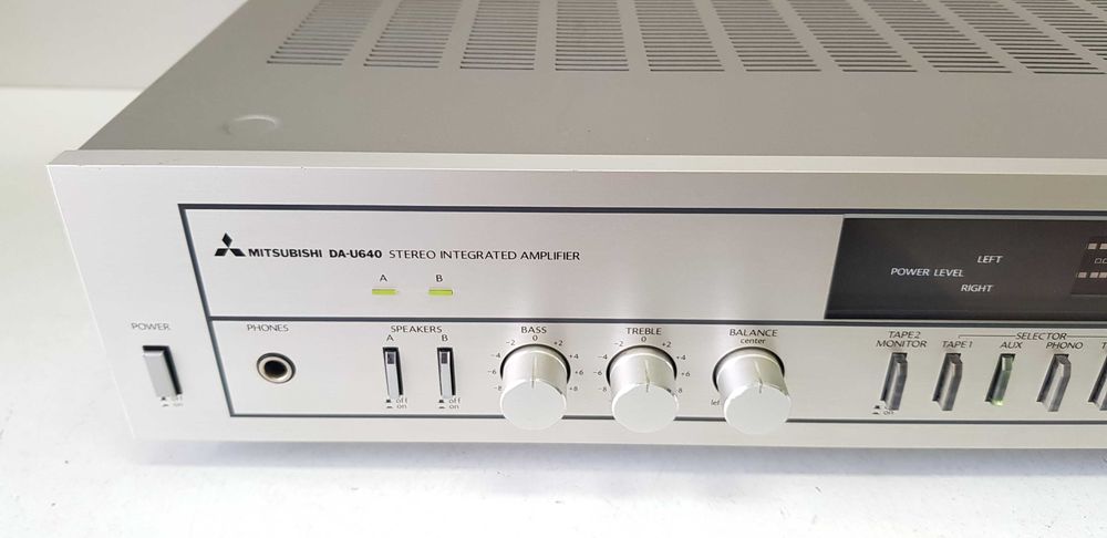 Mitsubishi DA U 640 statie stereo amplificator TOP muzica