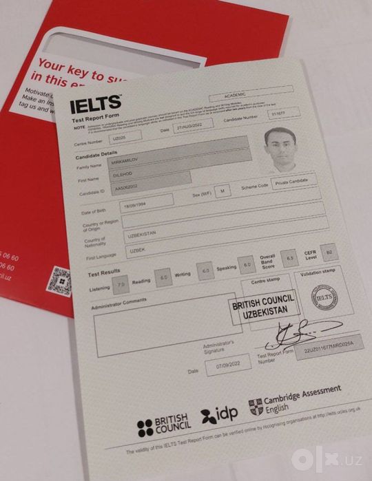 English teacher, Ielts. Ingliz tili repititor, Репетитор, английский