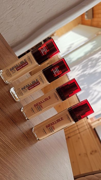 Lot 4 fonduri ten L'Oreal