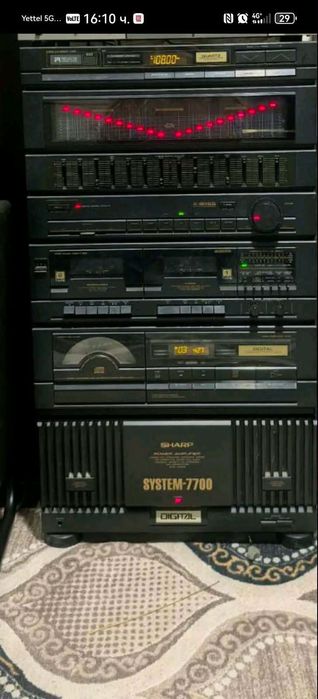 Аудио уредба Sharp System 7700