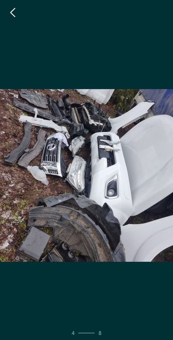 Bara faruri aripi capota grila scuturi carenaje nissan navara 2018