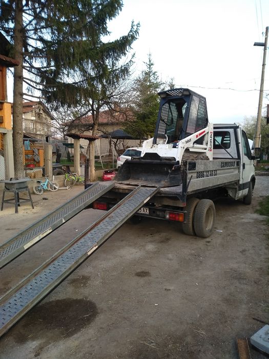 Мини бобкат - мини багер/валяк