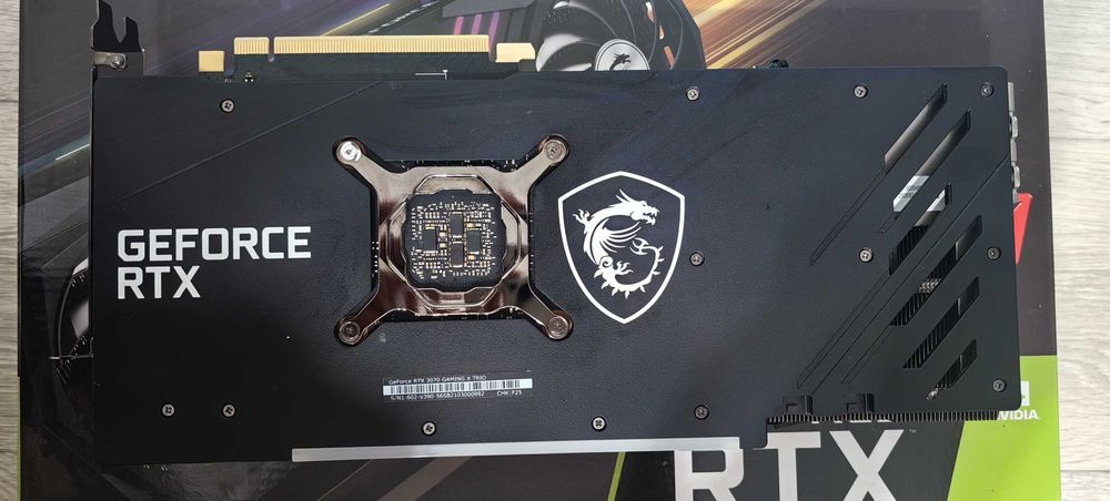 Видео карта MSI GeForce RTX 3070 GAMING X TRIO 8GB
