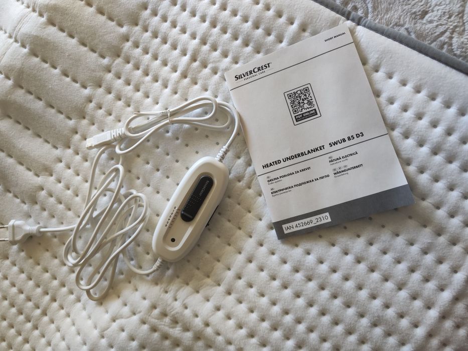 Електрическа затопляща подложка за легло на Silver Crest