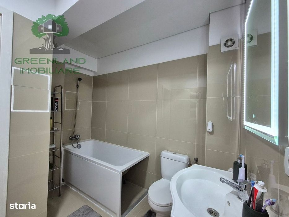 Ap 2 Camere, Mobilat si Utilat,Bloc NOU, LIFT, etaj 3, Parcare, Bucium