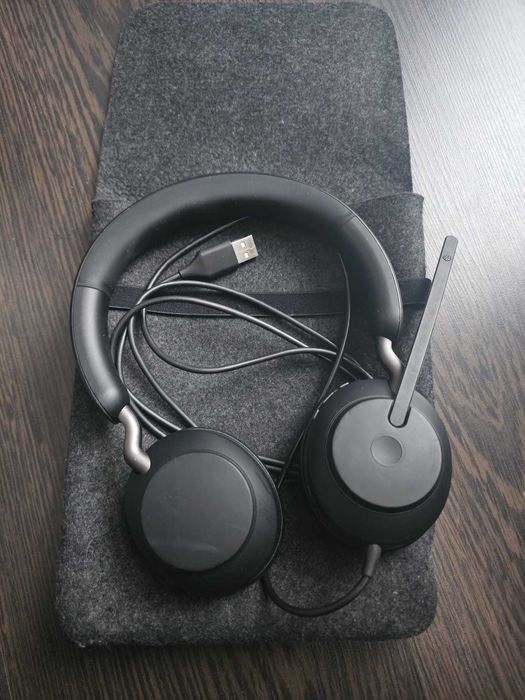 Căști profesionale Jabra Evolve cu fir USB