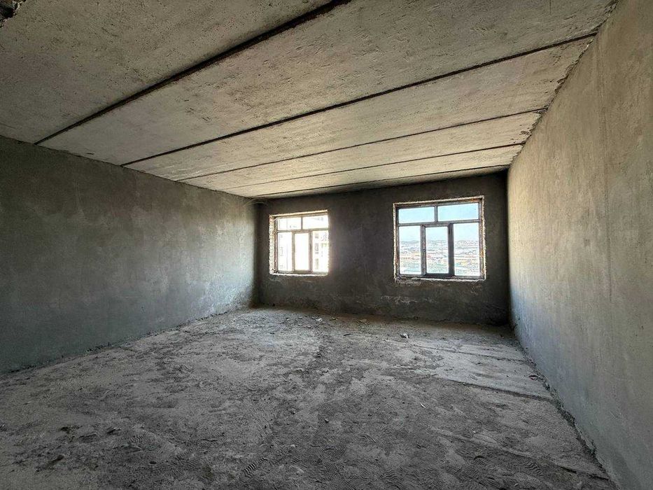 4х комнатная квартира 126кв/м в состоянии коробки, без глухих комнат