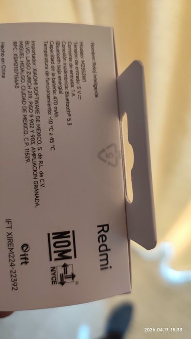 Не разопакован Redmi watch 5 lite черен.