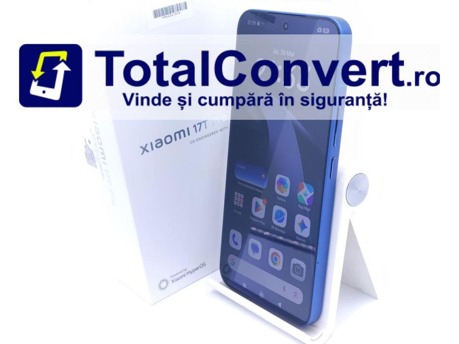 Xiaomi 17T Pro 256GB Deep Blue 12GB Dual, Garantie 24 luni | #D94424