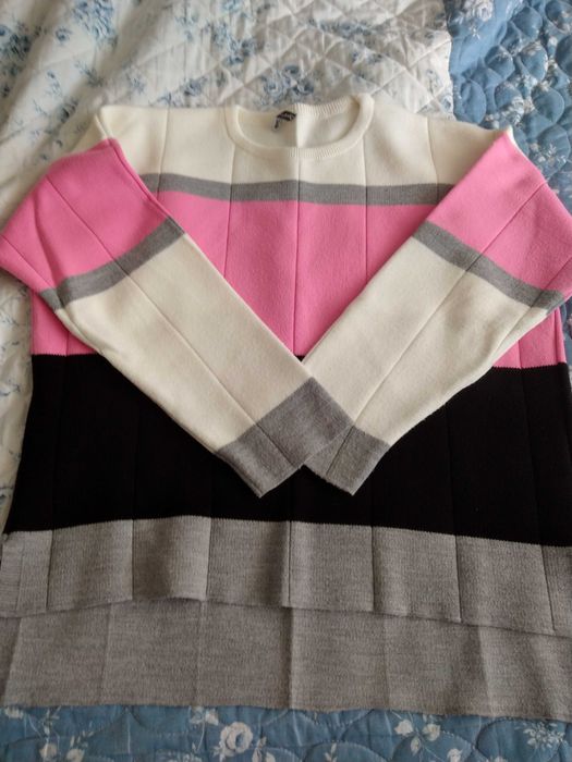 Pulover lana multicolor