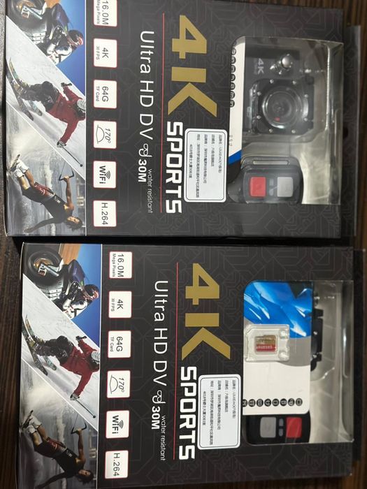 Экшен камера видео