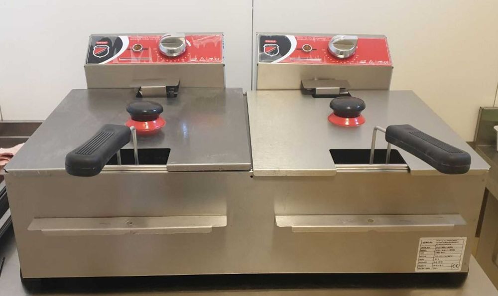 Фритюрница двойная IŞIKGAZ 2701  8+8л