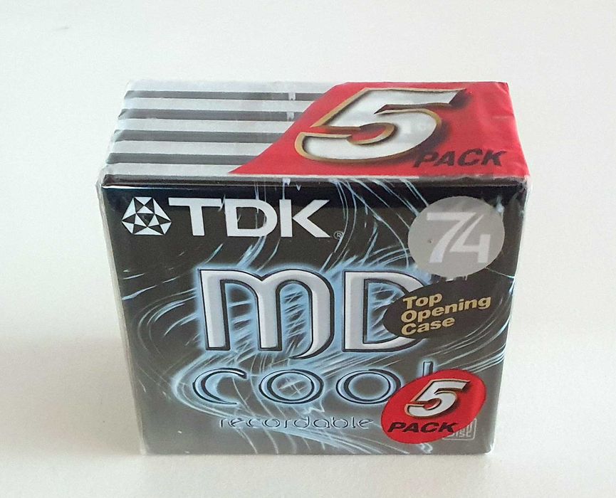 Mini disc recorder Sony MDS-JE500 + 5 minidiscuri TDK sigilate