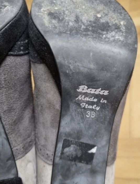 Bata - Pantofi, Botine Piele Naturală - 38