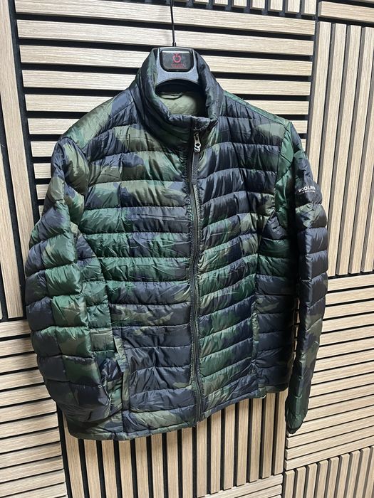 WOOLRICH : Light Down Camo Jacket - Леко яке с 90% пух размер ХЛ