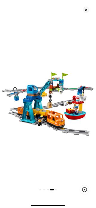 Lego Duplo Tren marfar electric