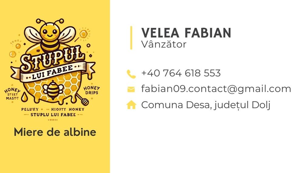 Miere de albine naturală