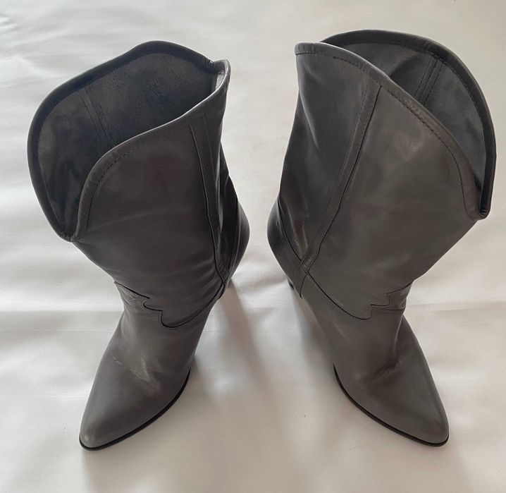 Cizme dama, piele naturala, Poe, 38,5