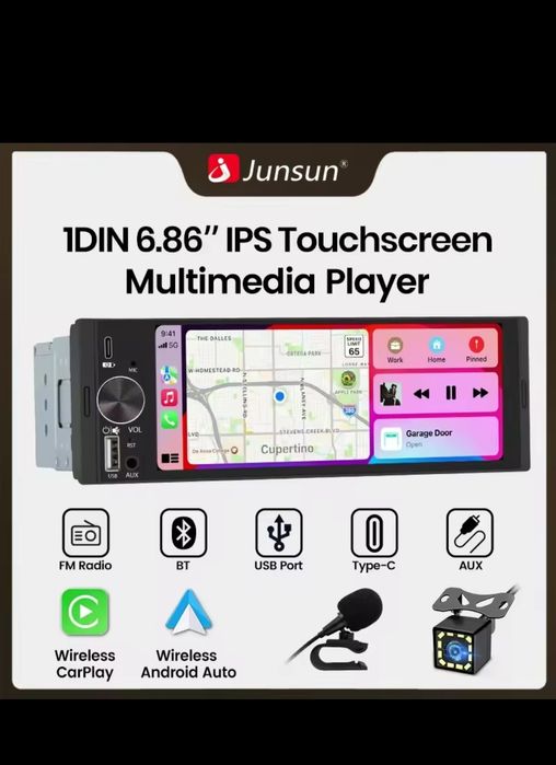 Navigatie 1 din android car play