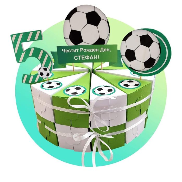 Картонена торта Маша и Мечока-Елза и Ана- Пес Патрул-Куроми-Спонджбоб.