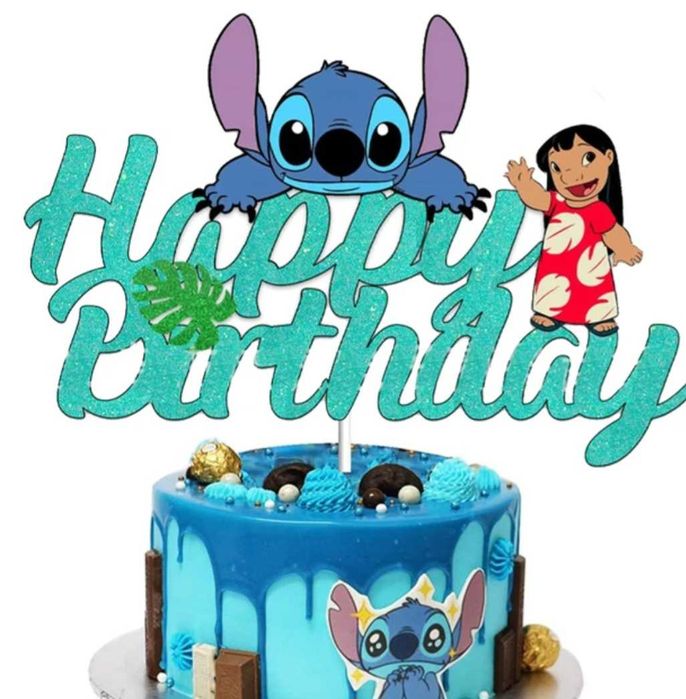 Украса за торта на Стич