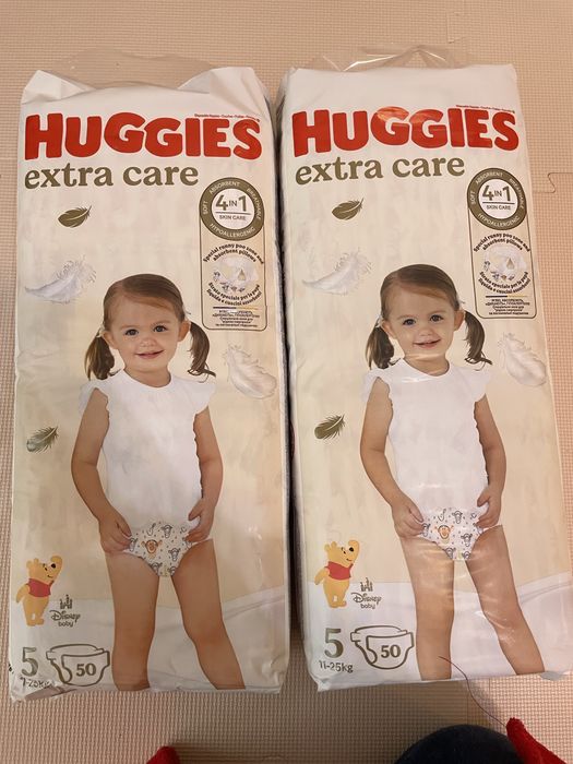 Scutece Huggies nr. 5 - 100 buc (11-25 kg)
