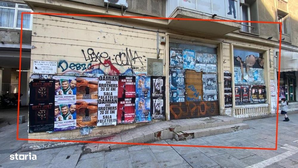 Spatiu comercial stradal Kogalniceanu - predare renovat