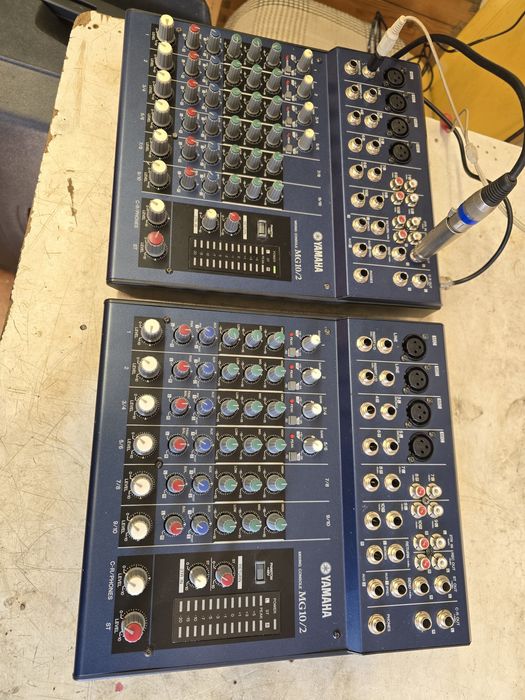 Mixer pasiv Soundcraft Spirit Fx8/Samson Txm16 activ/Yamaha mg10/2