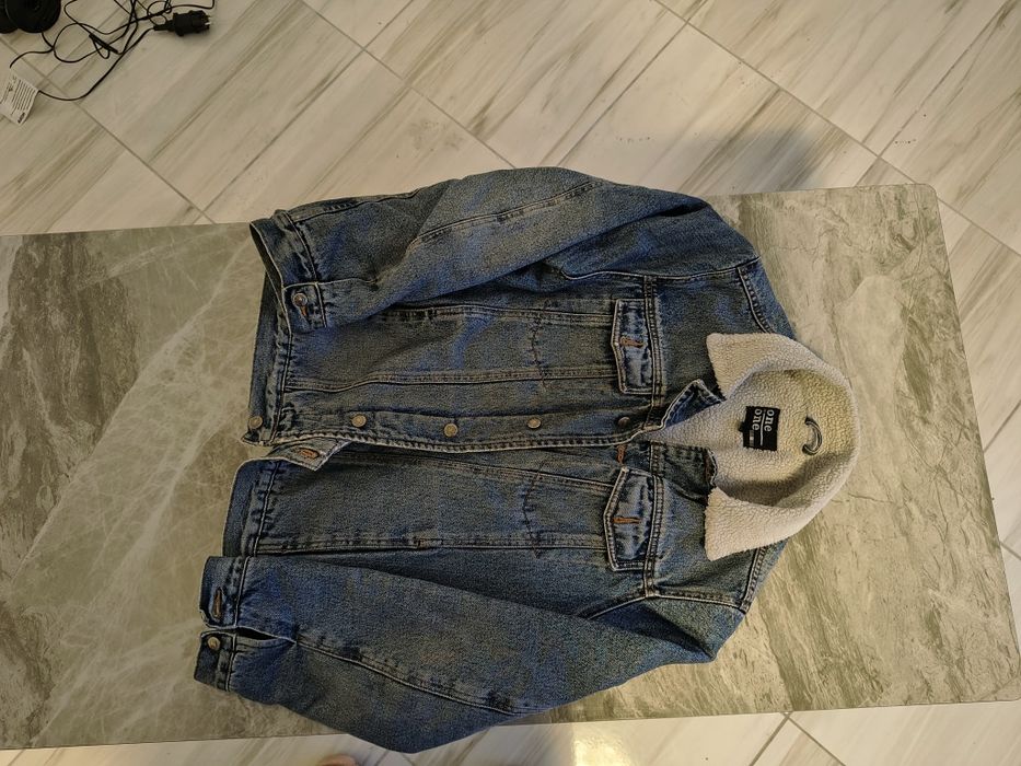 Geaca blugi și trening Adidas retro