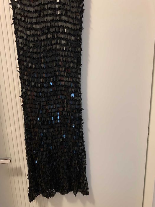 Vand rochie paiete neagra, ocazie, marime M-L
