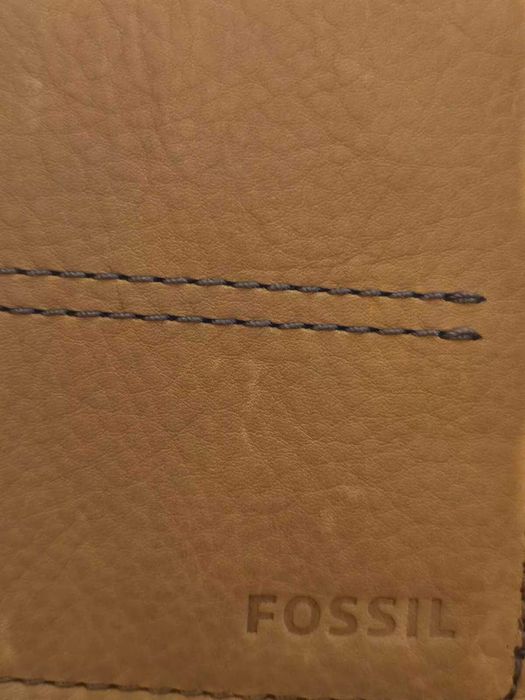 Портмоне / бумажник Fossil Dennis Bifold Leather Wallet! Новый !