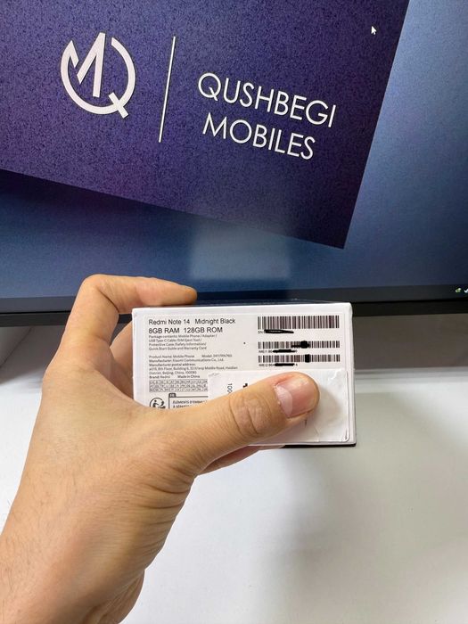 Yangi* Redmi Note 14 8/128GB Black
